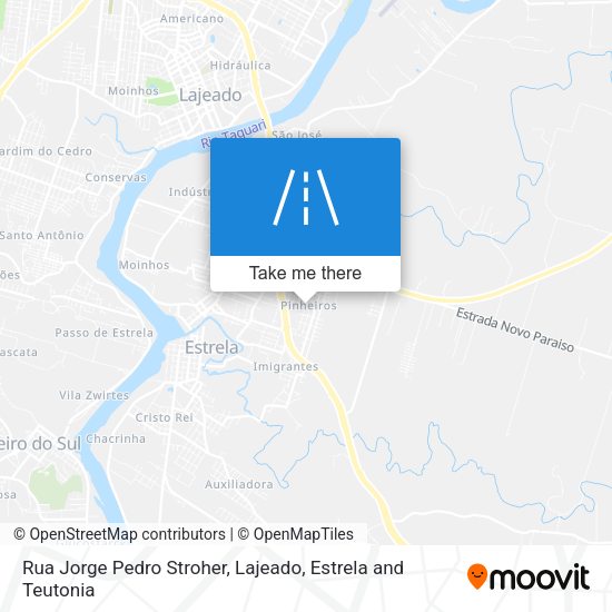 Rua Jorge Pedro Stroher map