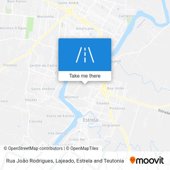 Rua João Rodrigues map