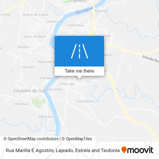 Rua Marilia E Agostini map