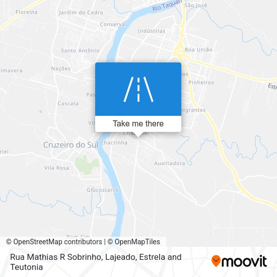 Rua Mathias R Sobrinho map