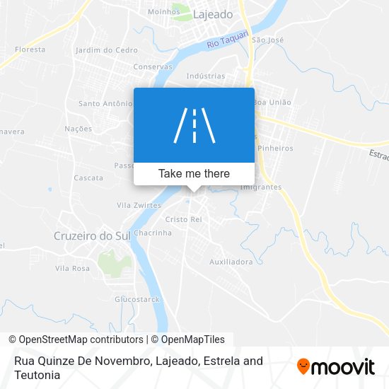 Rua Quinze De Novembro map