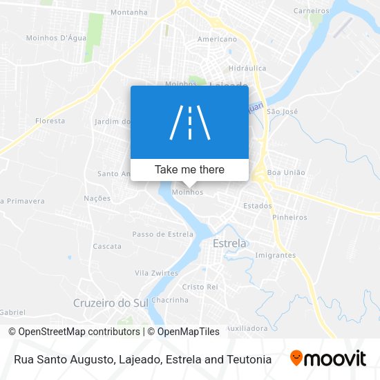 Rua Santo Augusto map