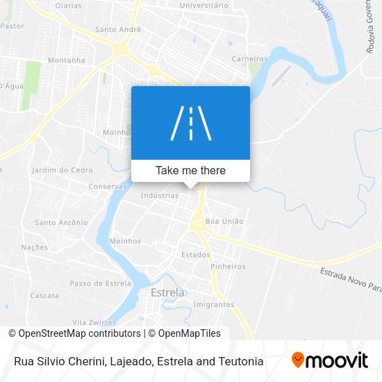 Rua Silvio Cherini map