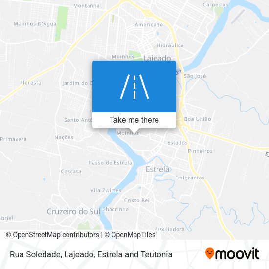 Rua Soledade map