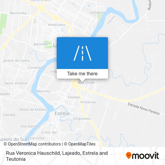 Rua Veronica Hauschild map