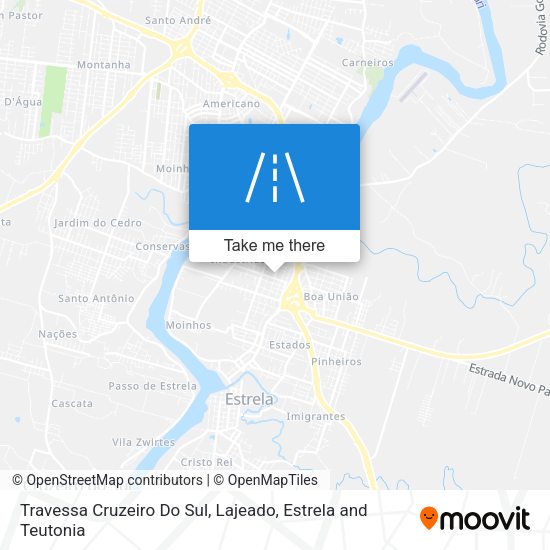 Travessa Cruzeiro Do Sul map