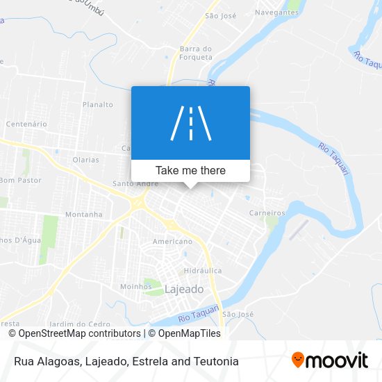 Rua Alagoas map