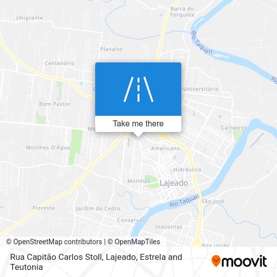 Rua Capitão Carlos Stoll map