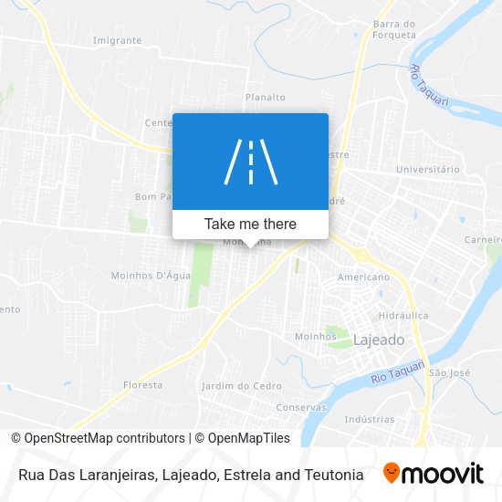 Rua Das Laranjeiras map