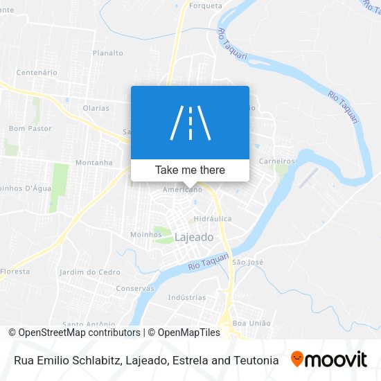 Rua Emilio Schlabitz map