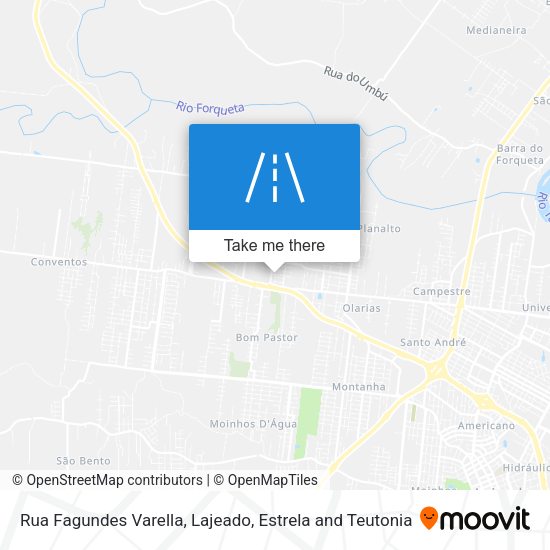 Rua Fagundes Varella map