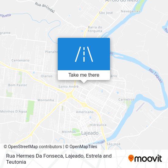 Rua Hermes Da Fonseca map