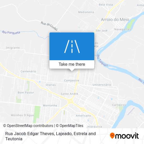 Rua Jacob Edgar Theves map