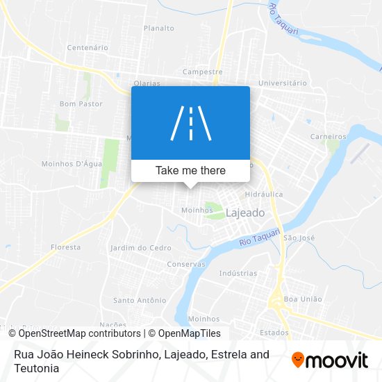 Rua João Heineck Sobrinho map