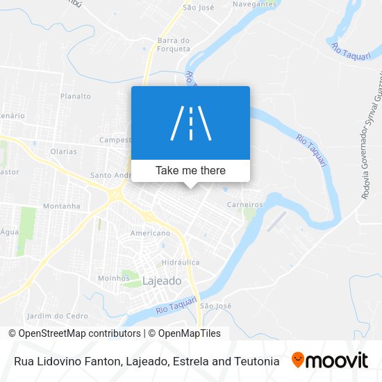 Rua Lidovino Fanton map