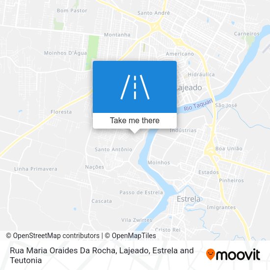 Rua Maria Oraides Da Rocha map