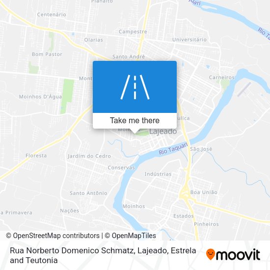 Rua Norberto Domenico Schmatz map