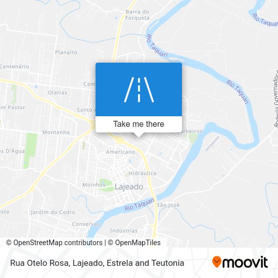 Rua Otelo Rosa map