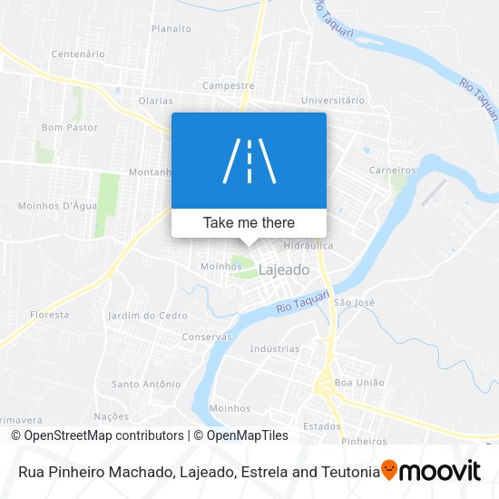 Rua Pinheiro Machado map