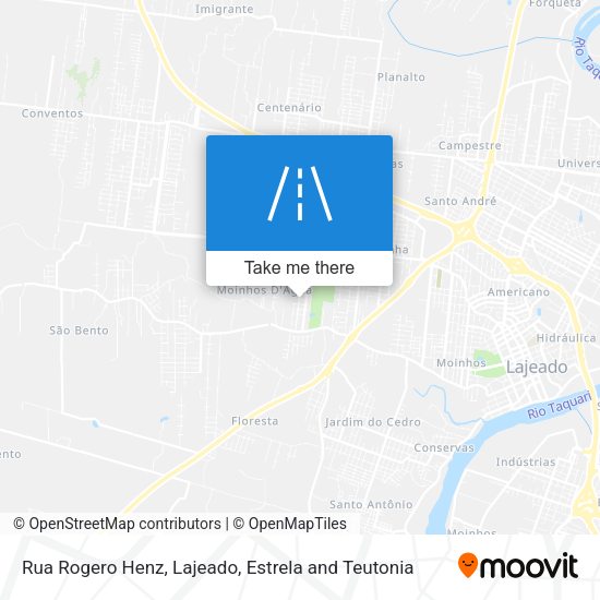 Rua Rogero Henz map