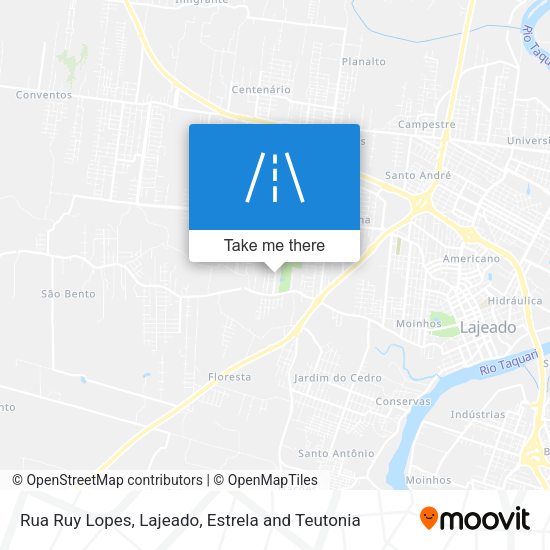 Rua Ruy Lopes map