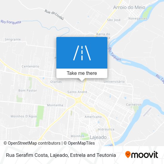Rua Serafim Costa map