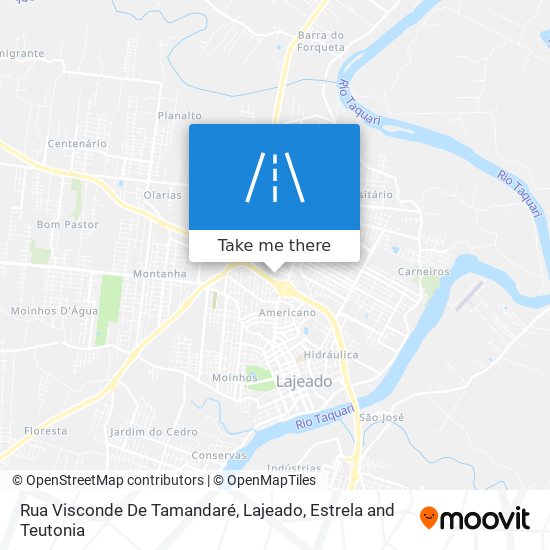 Rua Visconde De Tamandaré map