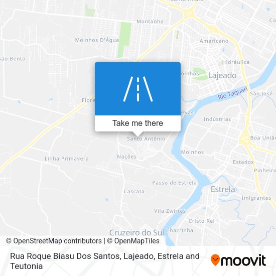 Rua Roque Biasu Dos Santos map