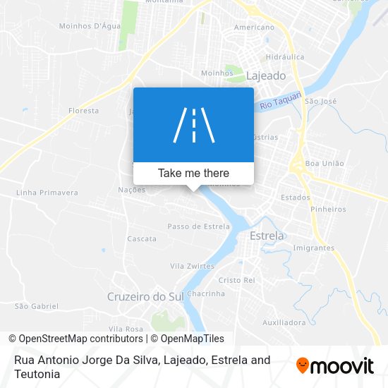 Rua Antonio Jorge Da Silva map