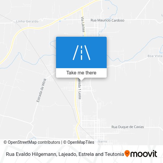 Rua Evaldo Hilgemann map