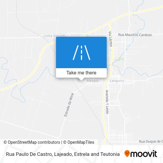 Rua Paulo De Castro map