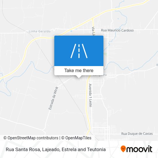 Rua Santa Rosa map