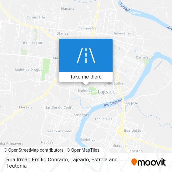 Rua Irmão Emílio Conrado map