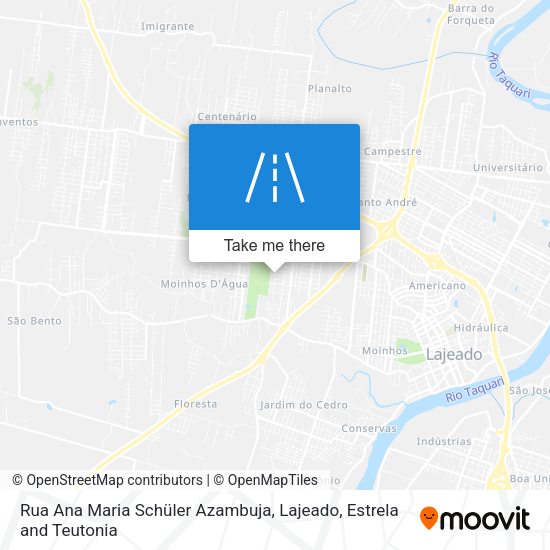 Rua Ana Maria Schüler Azambuja map