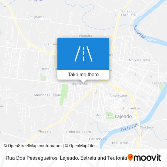 Rua Dos Pessegueiros map