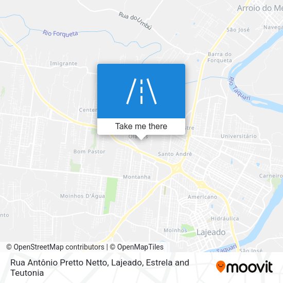Rua Antônio Pretto Netto map