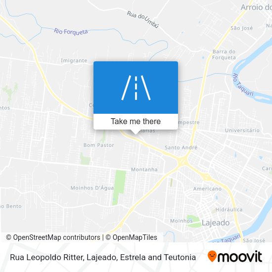 Rua Leopoldo Ritter map