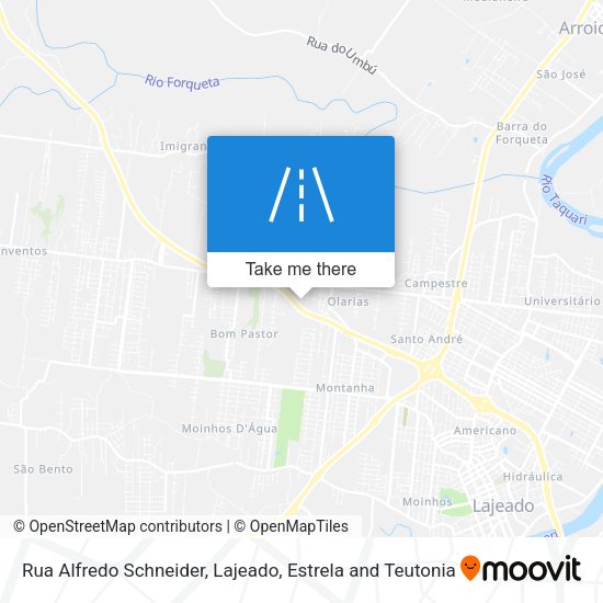 Rua Alfredo Schneider map