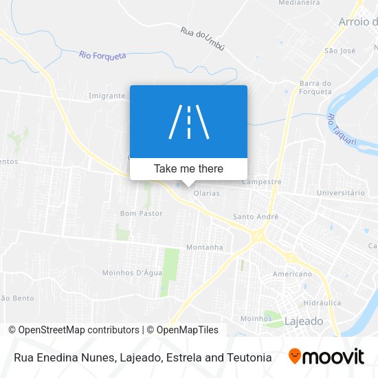 Rua Enedina Nunes map