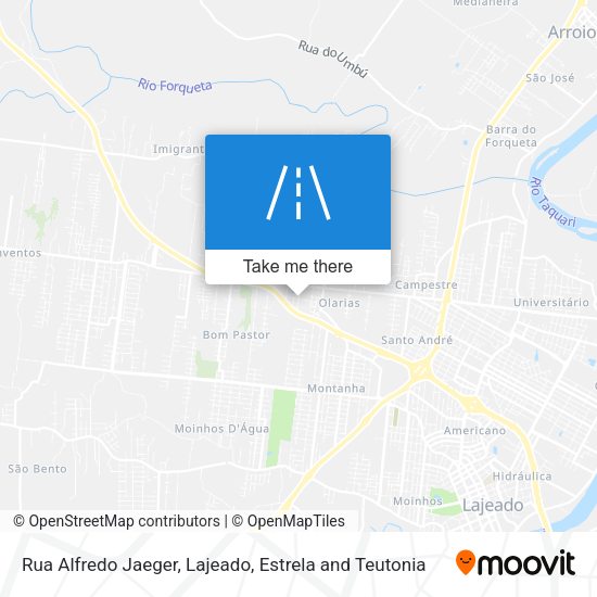Rua Alfredo Jaeger map
