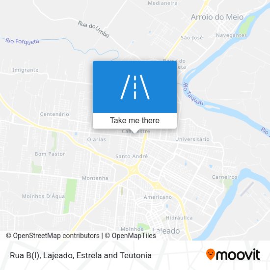 Rua B(I) map