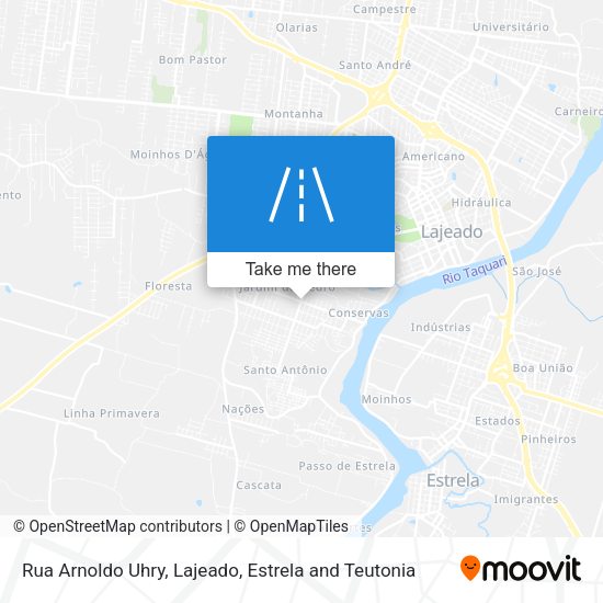 Rua Arnoldo Uhry map