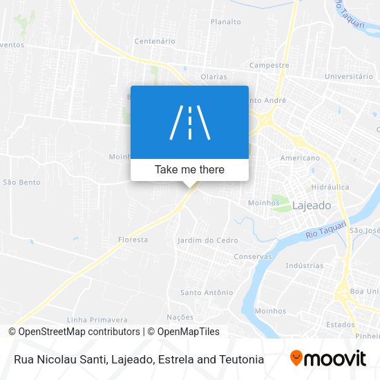 Rua Nicolau Santi map
