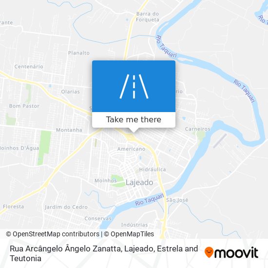 Rua Arcângelo Ângelo Zanatta map