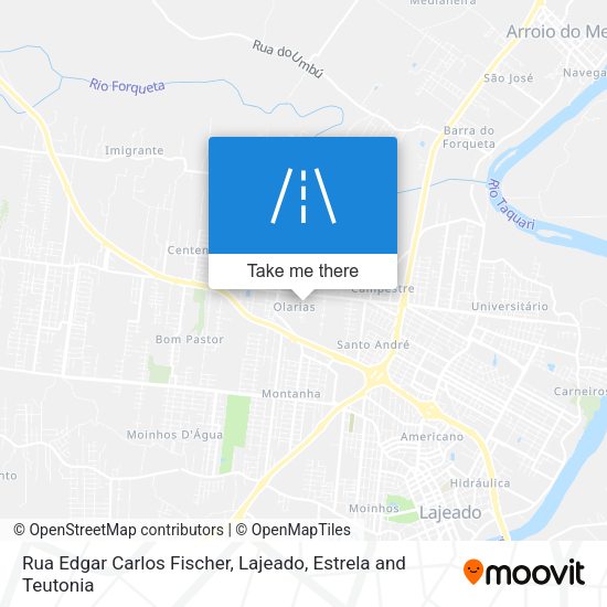 Rua Edgar Carlos Fischer map