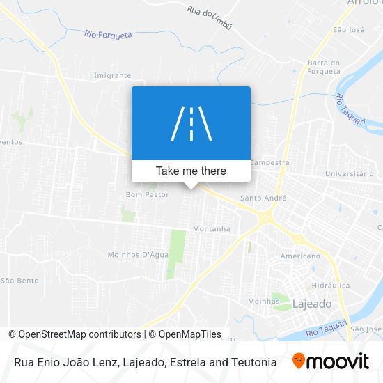 Rua Enio João Lenz map