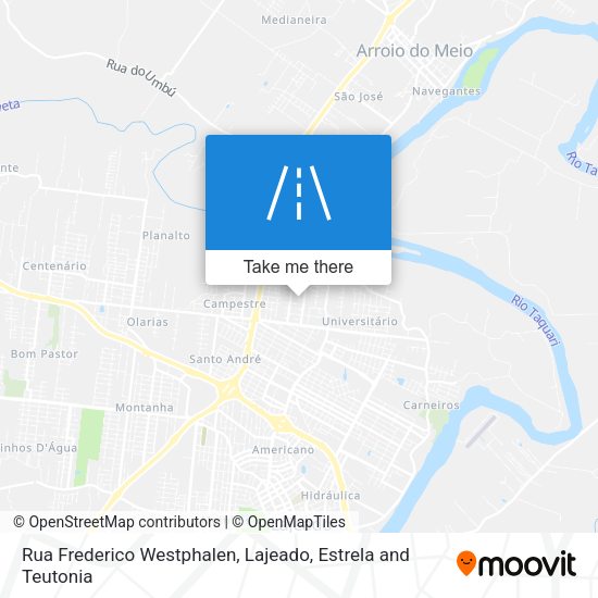 Rua Frederico Westphalen map