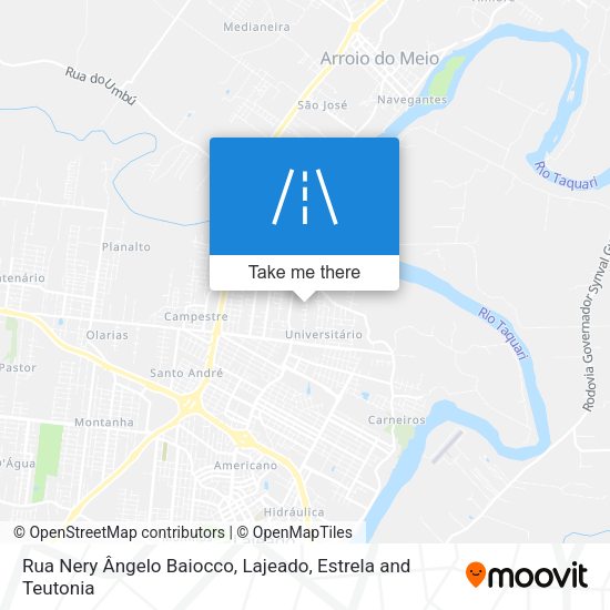 Rua Nery Ângelo Baiocco map