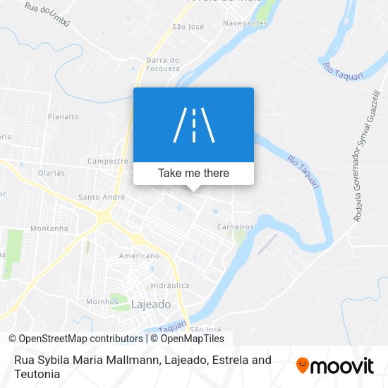 Rua Sybila Maria Mallmann map