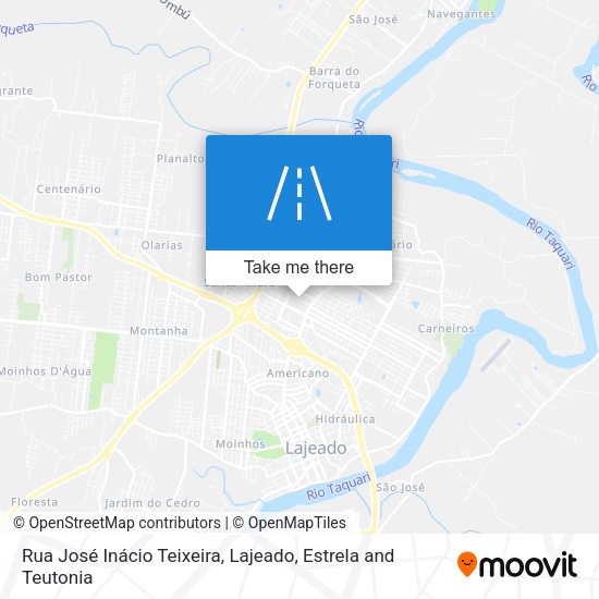 Rua José Inácio Teixeira map